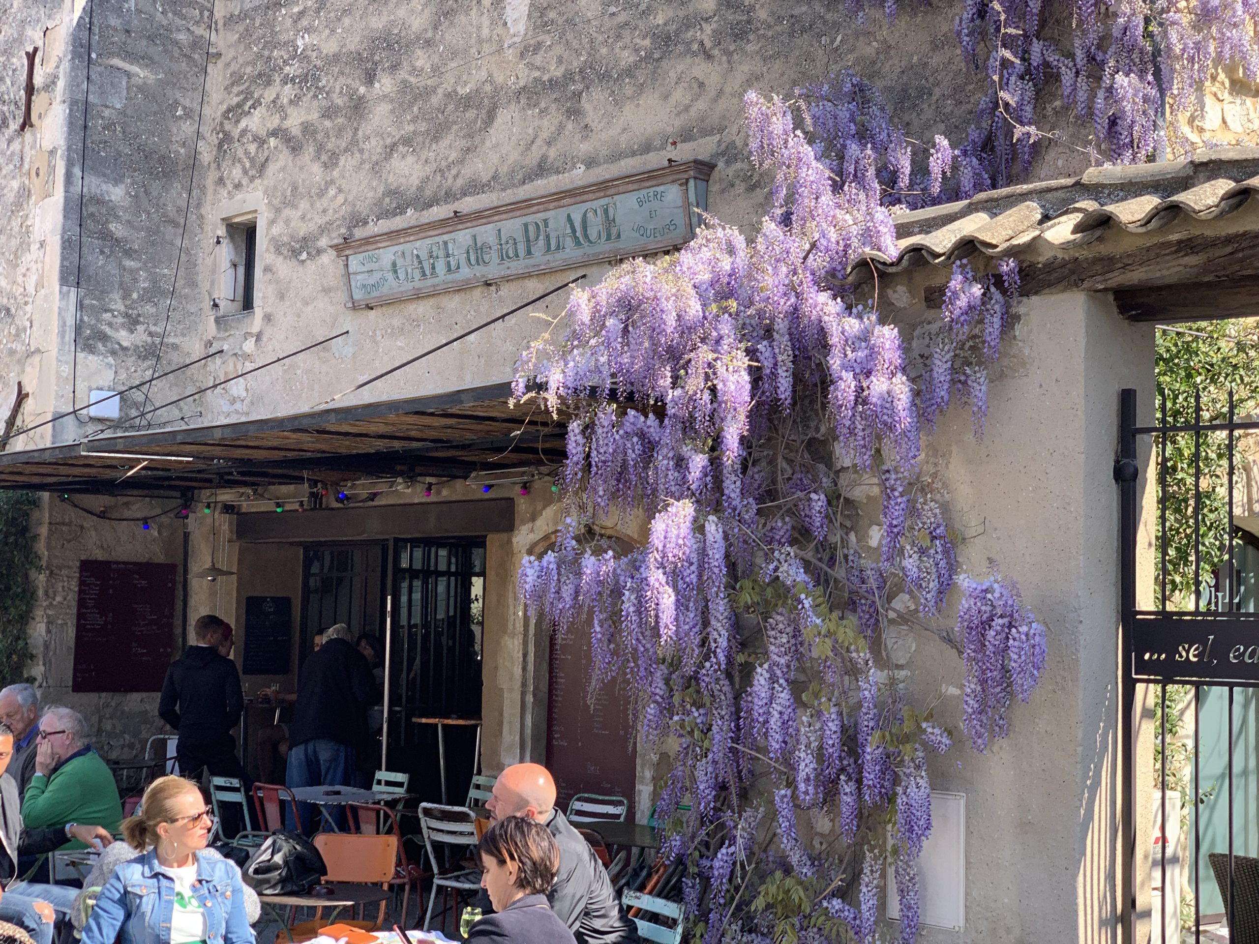 A village cafe in Provence